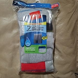 Hanes boys boxer briefs XL 18-20